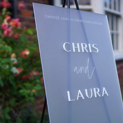 Wedding Sign A2