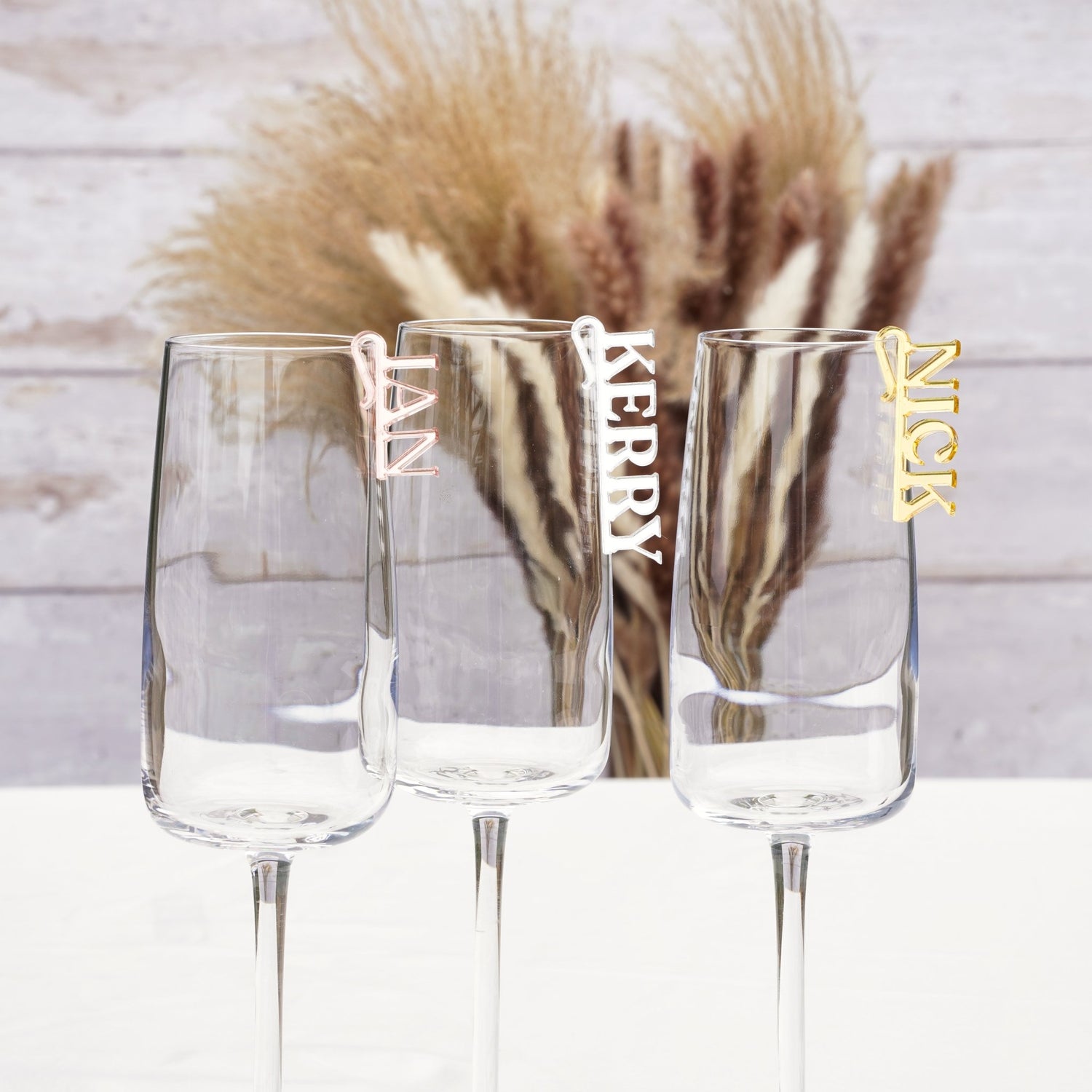 Personalised Wedding Drink Charm