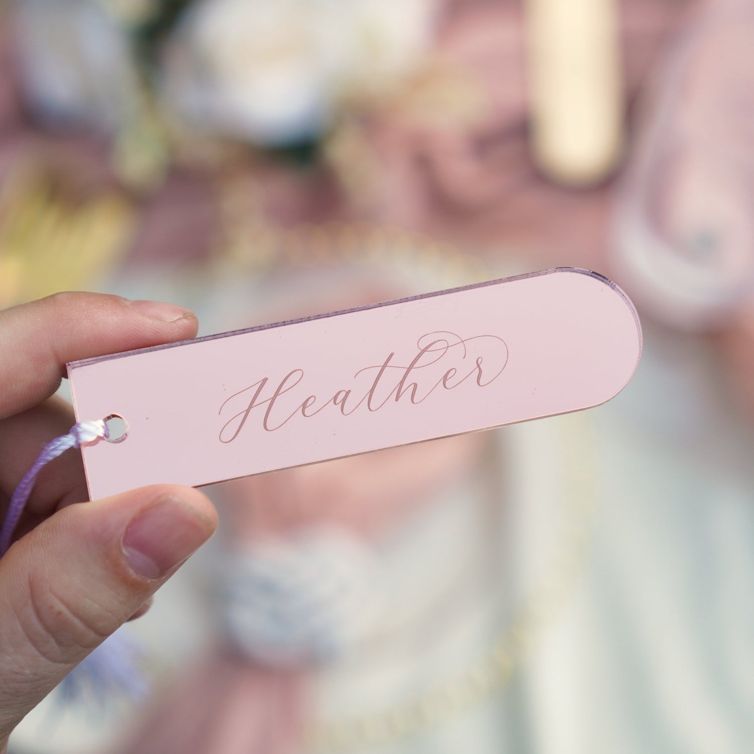 Bookmark Wedding Favour
