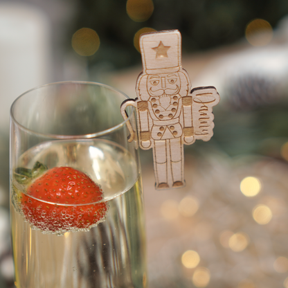 Personalised christmas Drink tags