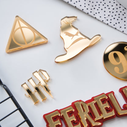 Personalised Harry Potter Cake decorations