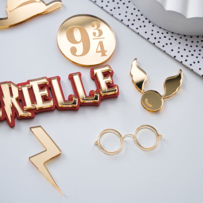 Harry Potter re-usable cake charms