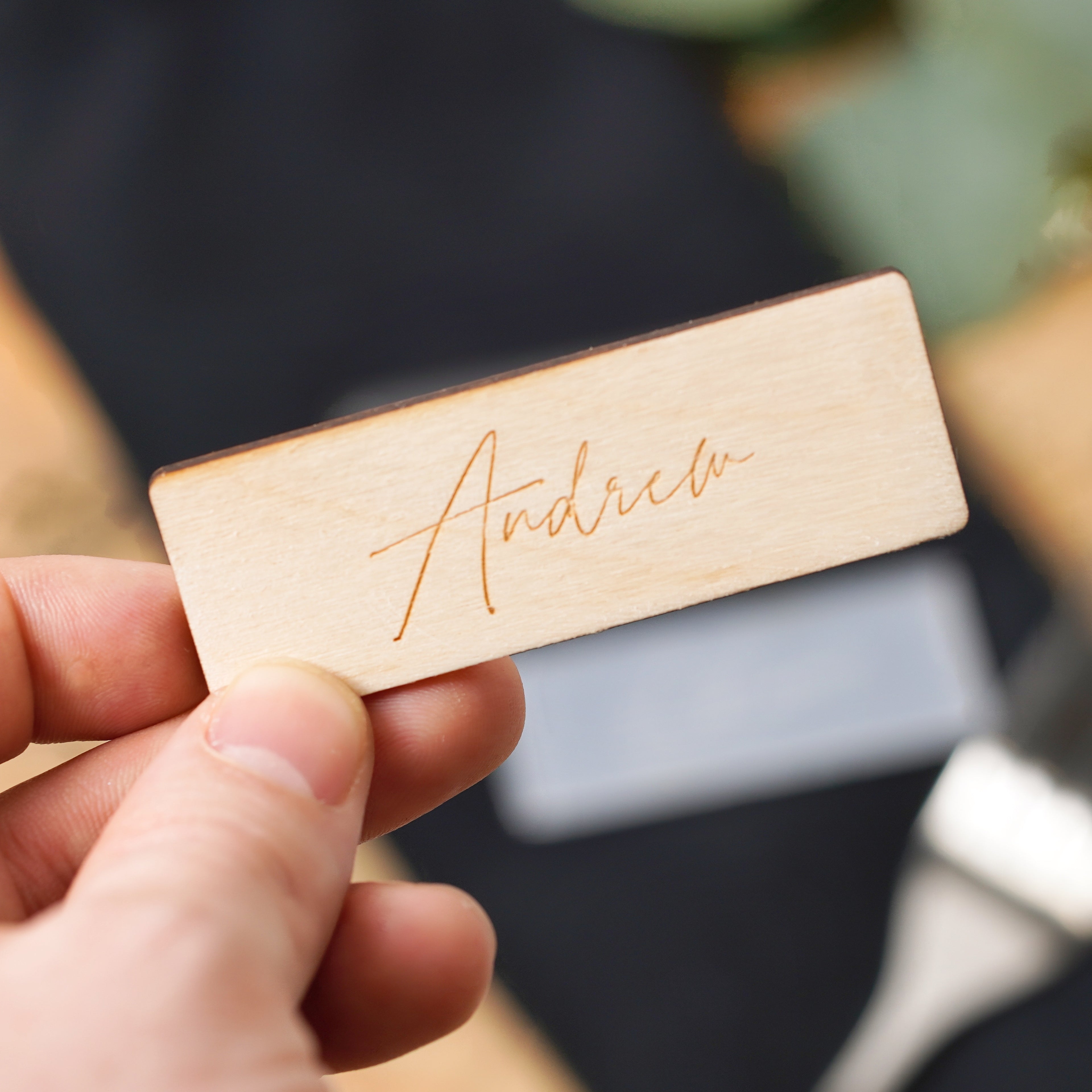 Wedding name tags