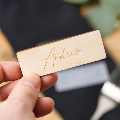 Wedding name tags