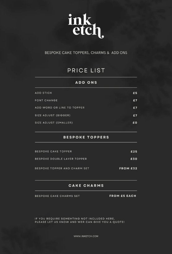 Price list