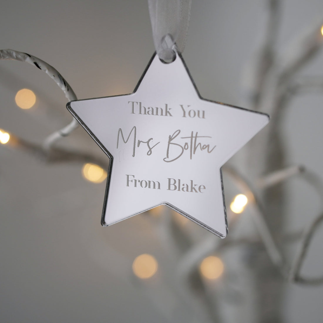 Personalised Teacher xmas gift