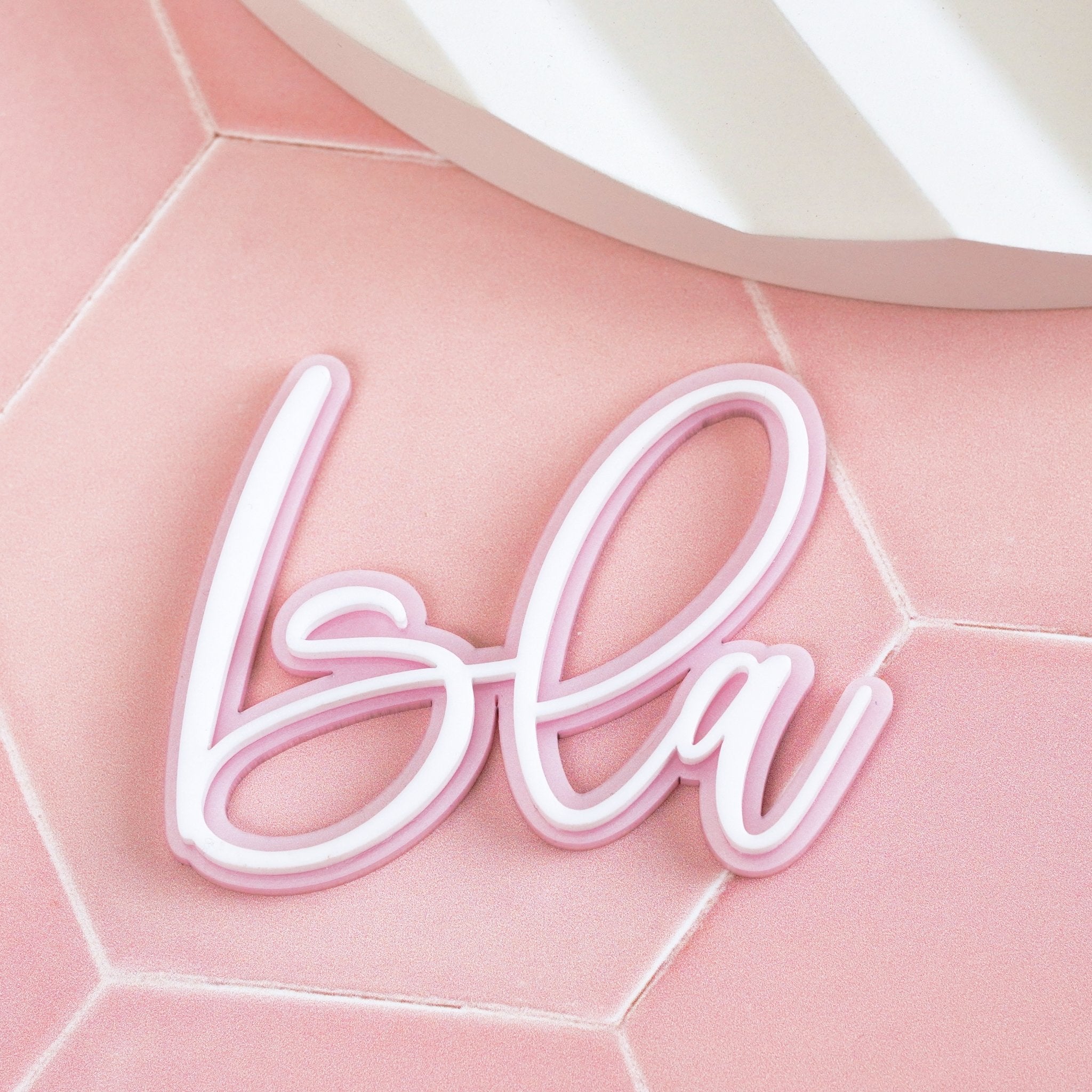 Double Layer Name Charm