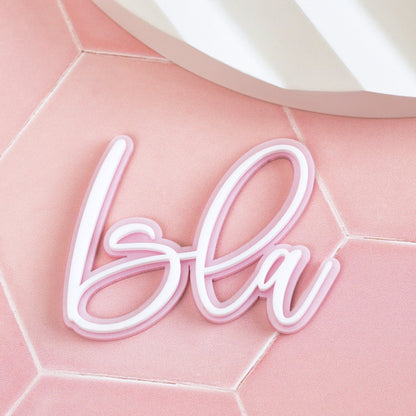 Double Layer Name Charm