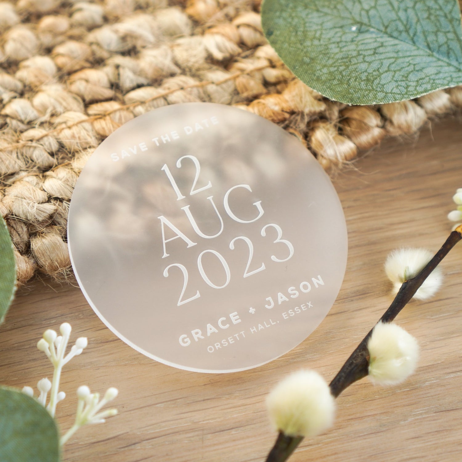Minimalistic Save the Dates