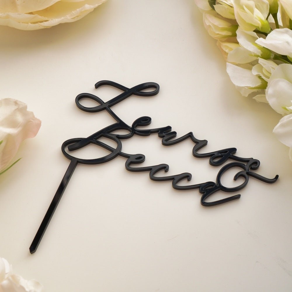 Wedding Cake Topper personalised