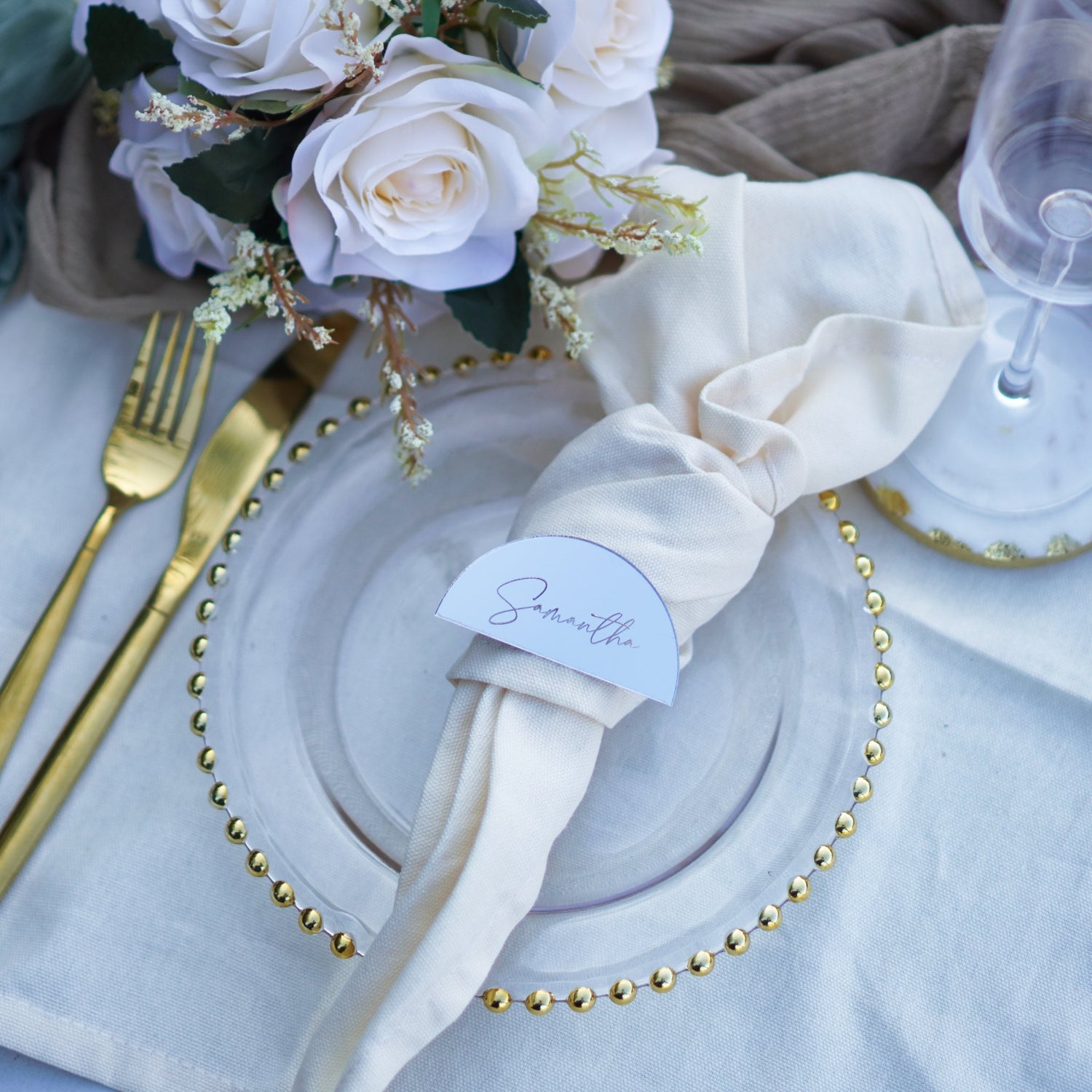 Personalised Wedding Name Places