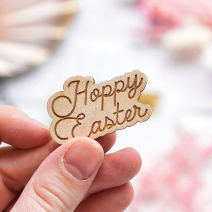 Hoppy Easter cupcake charm