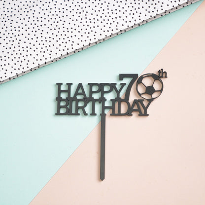 Personalised Football Cake Topper