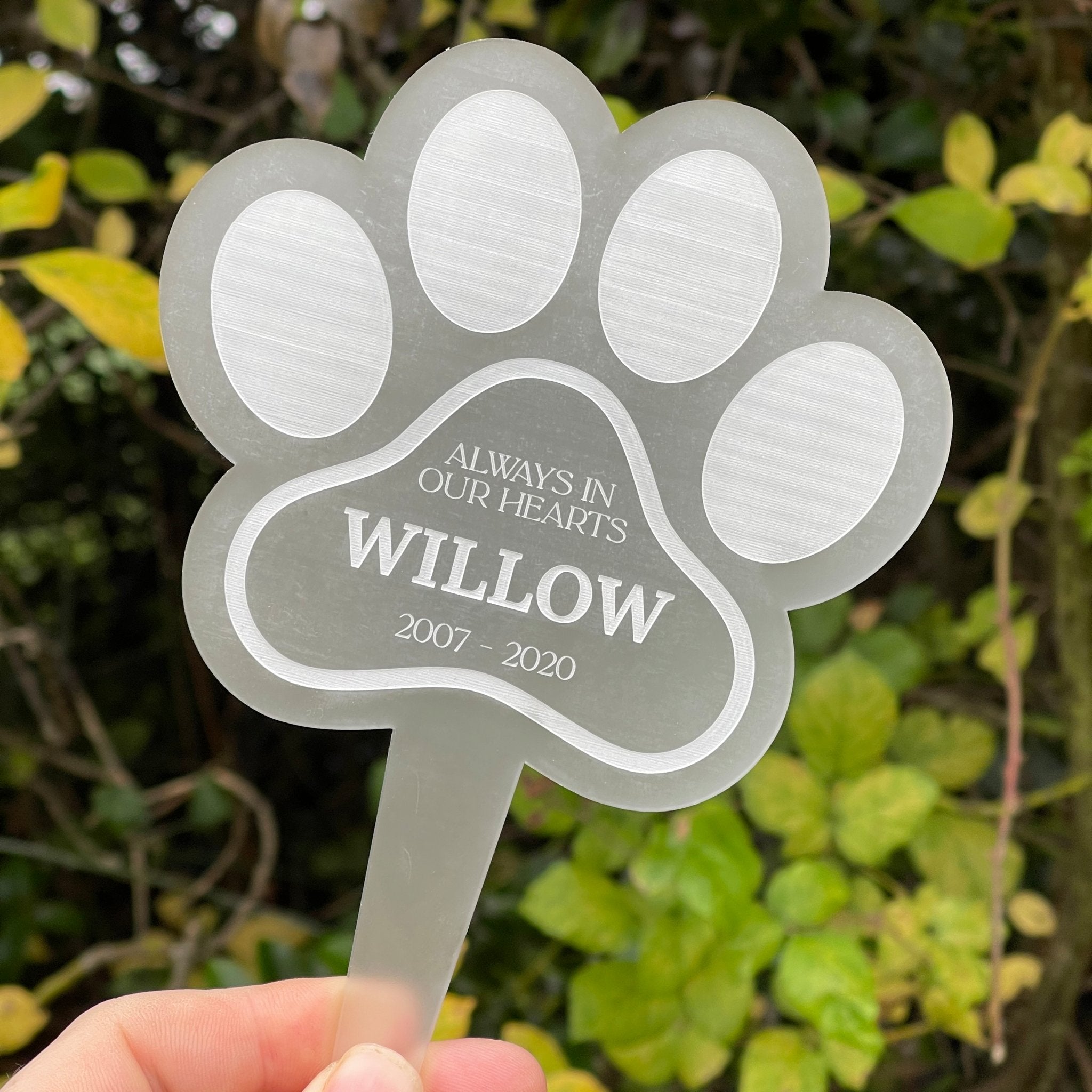 Cat memorial gift