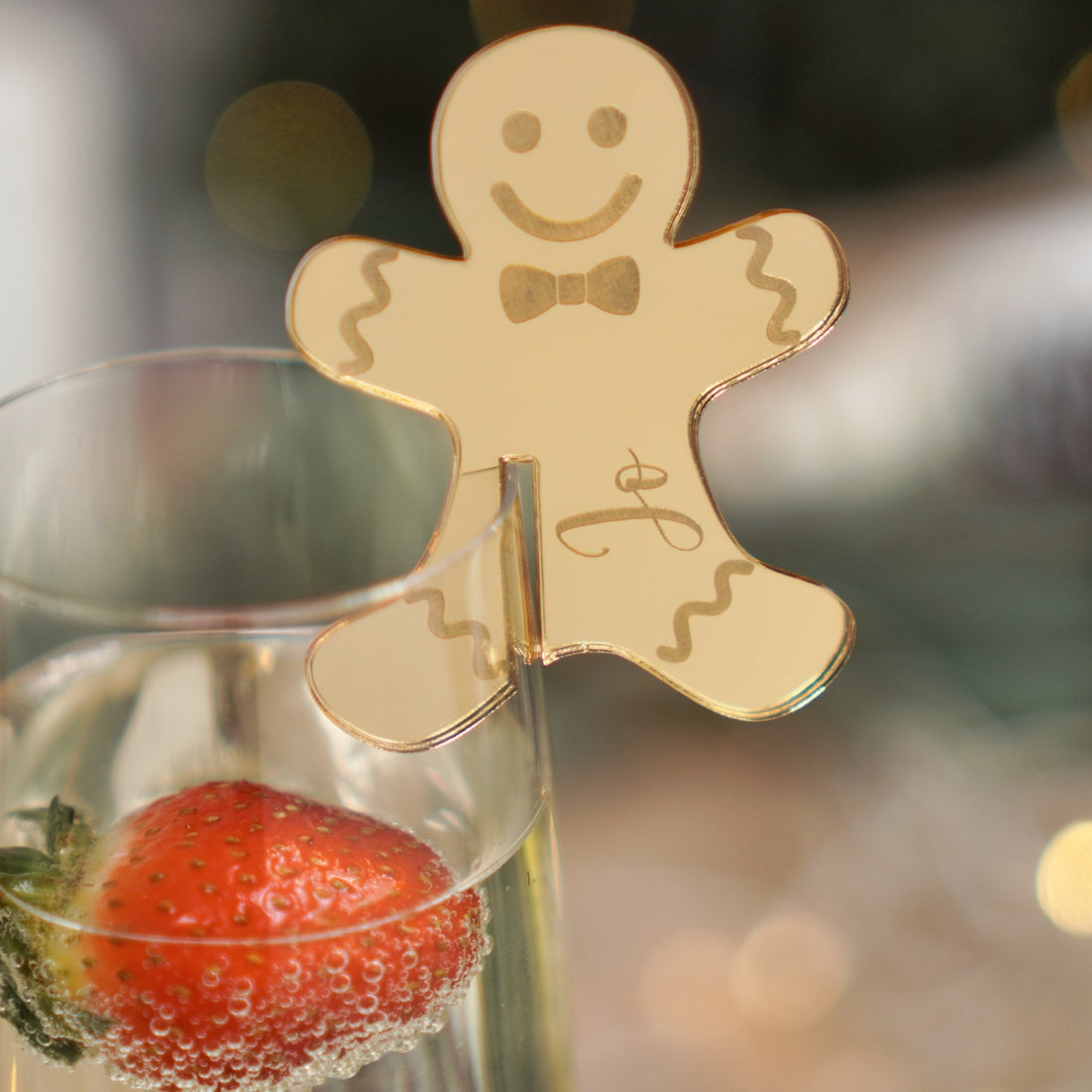 Personalised Christmas Drink Tag
