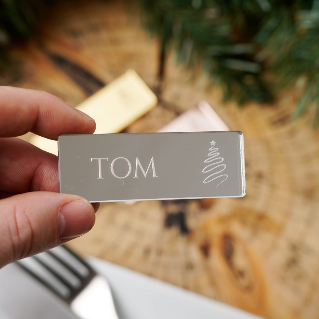 Christmas name tags