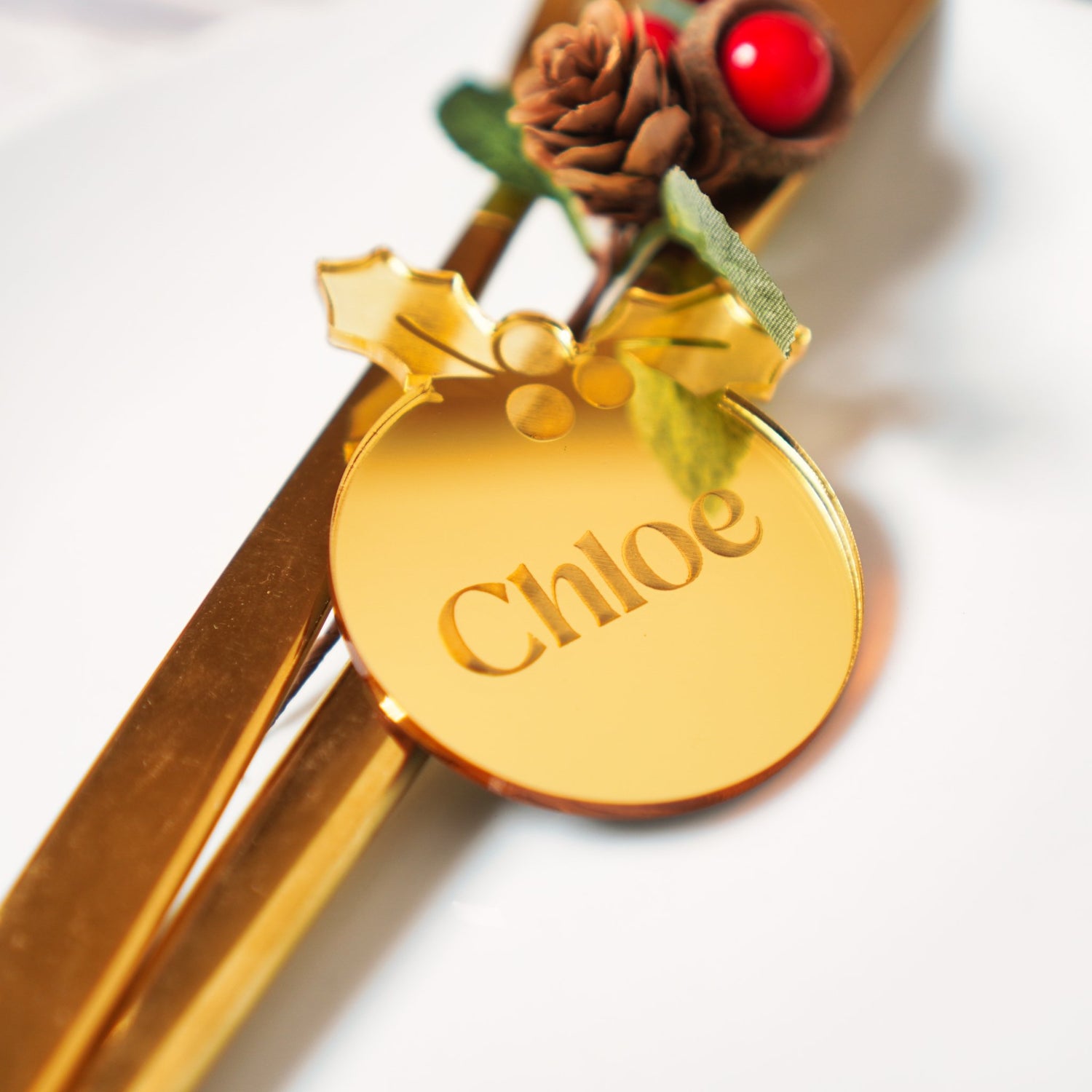 Christmas Place Name Settings