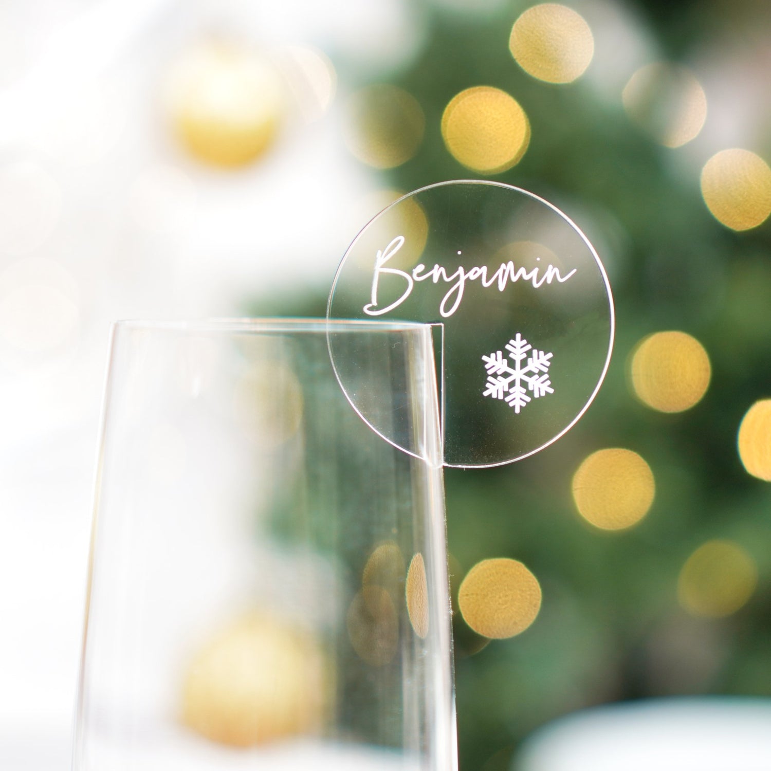 Christmas table decor