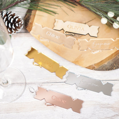 Christmas drink tag