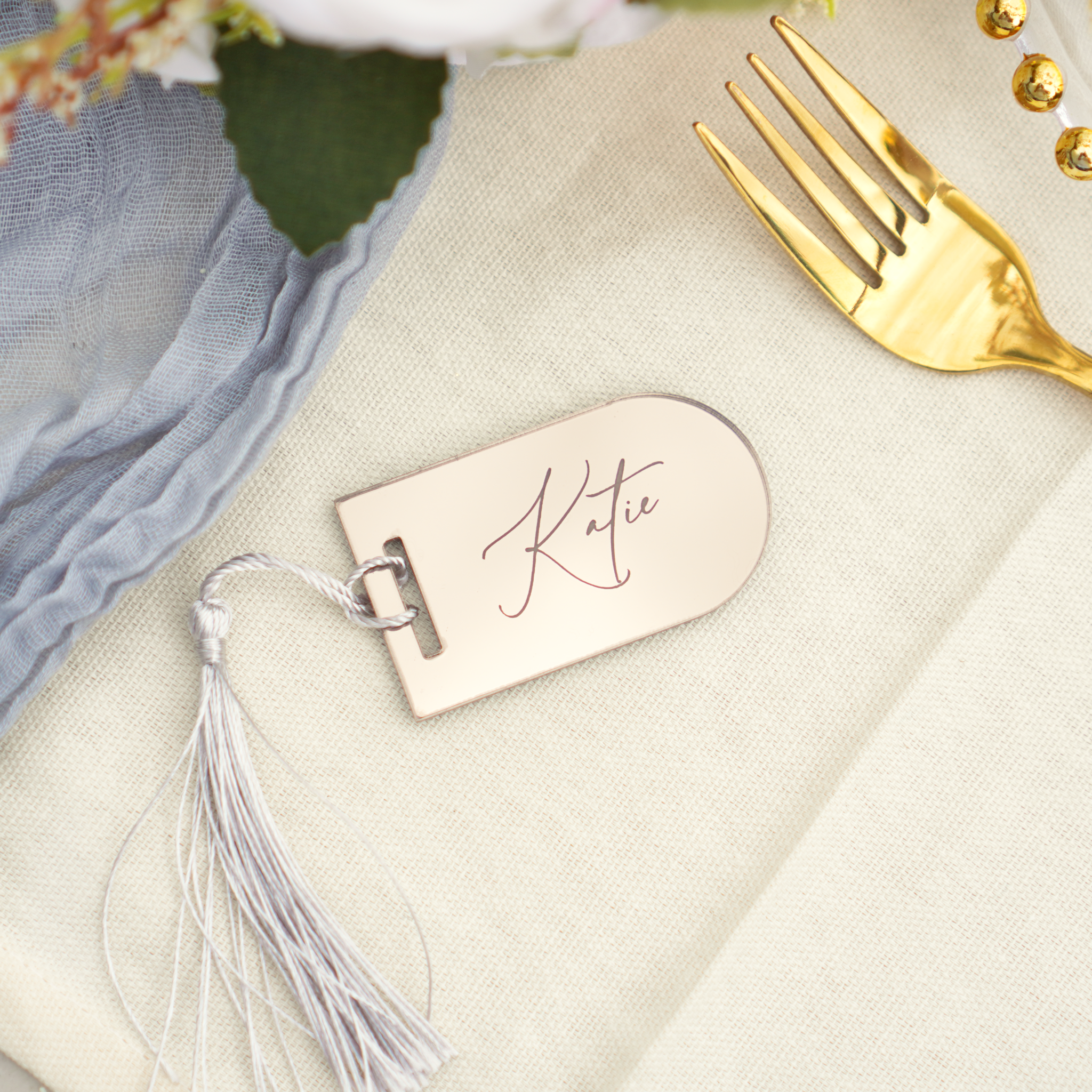 Christmas name tag