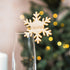 Personalised Christmas Snowflake Drink Tag