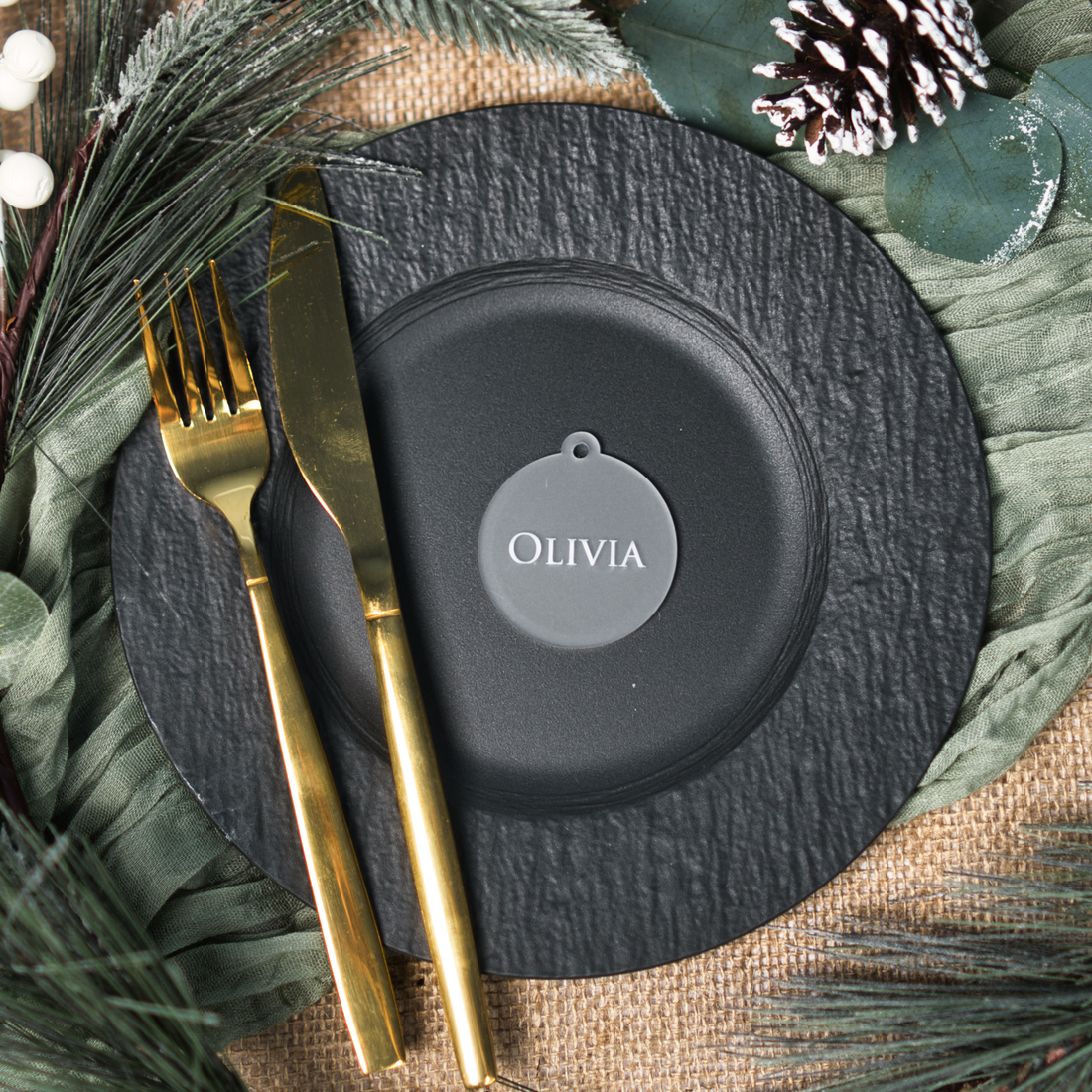 Christmas table favour