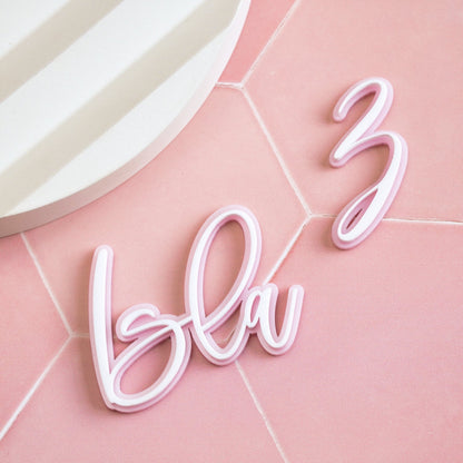 Double Layer Name Charm