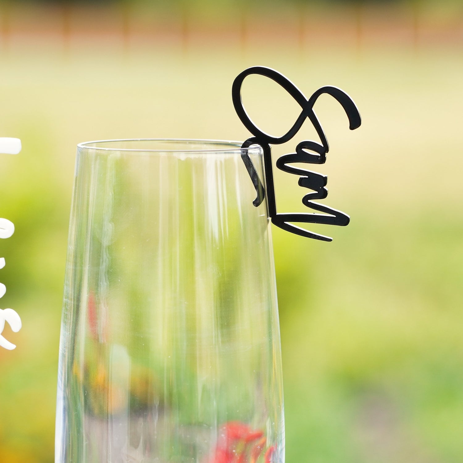 Personalised Wedding Drink Tag