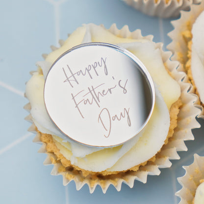 Happy Fathers Day Cake Topper