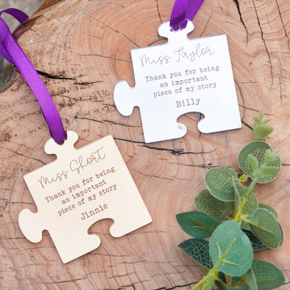 Thank You Keepsake Gift for Teacher