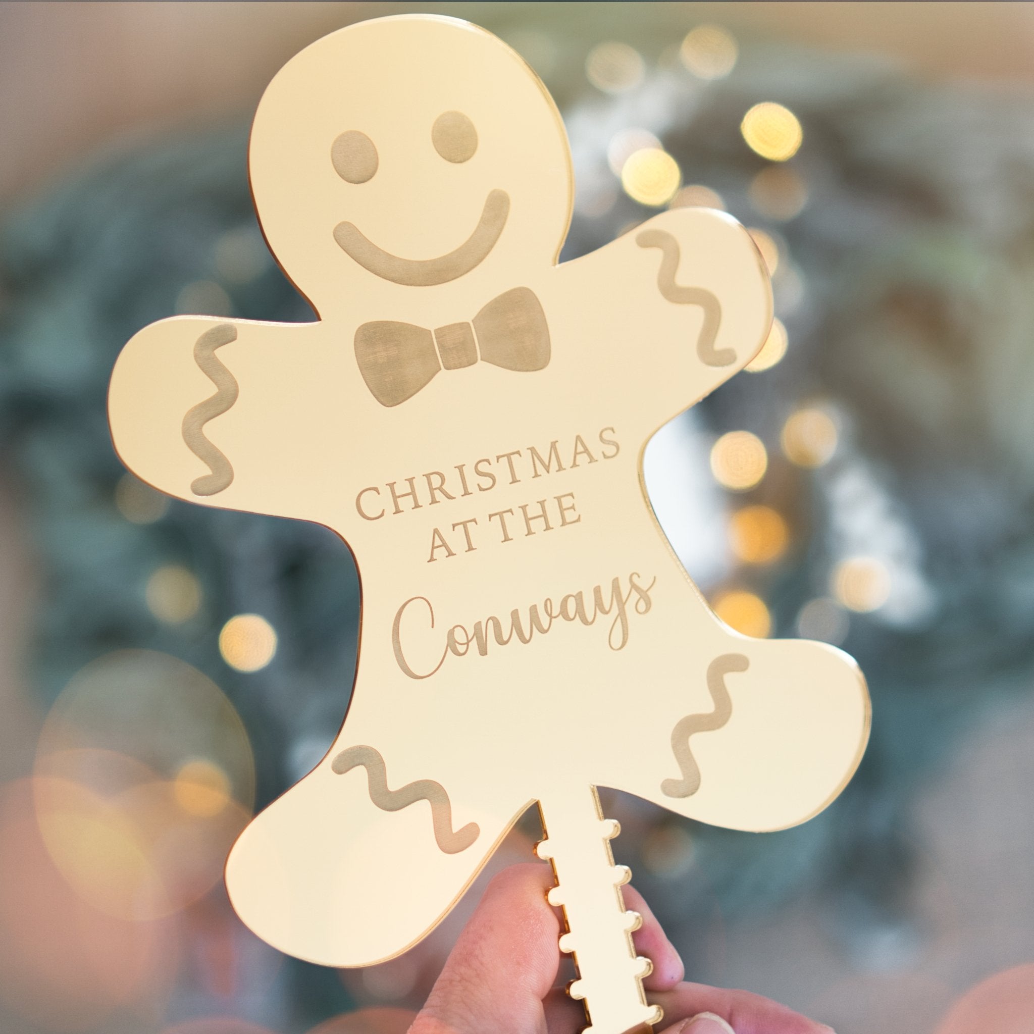 Gingerbread man decoration