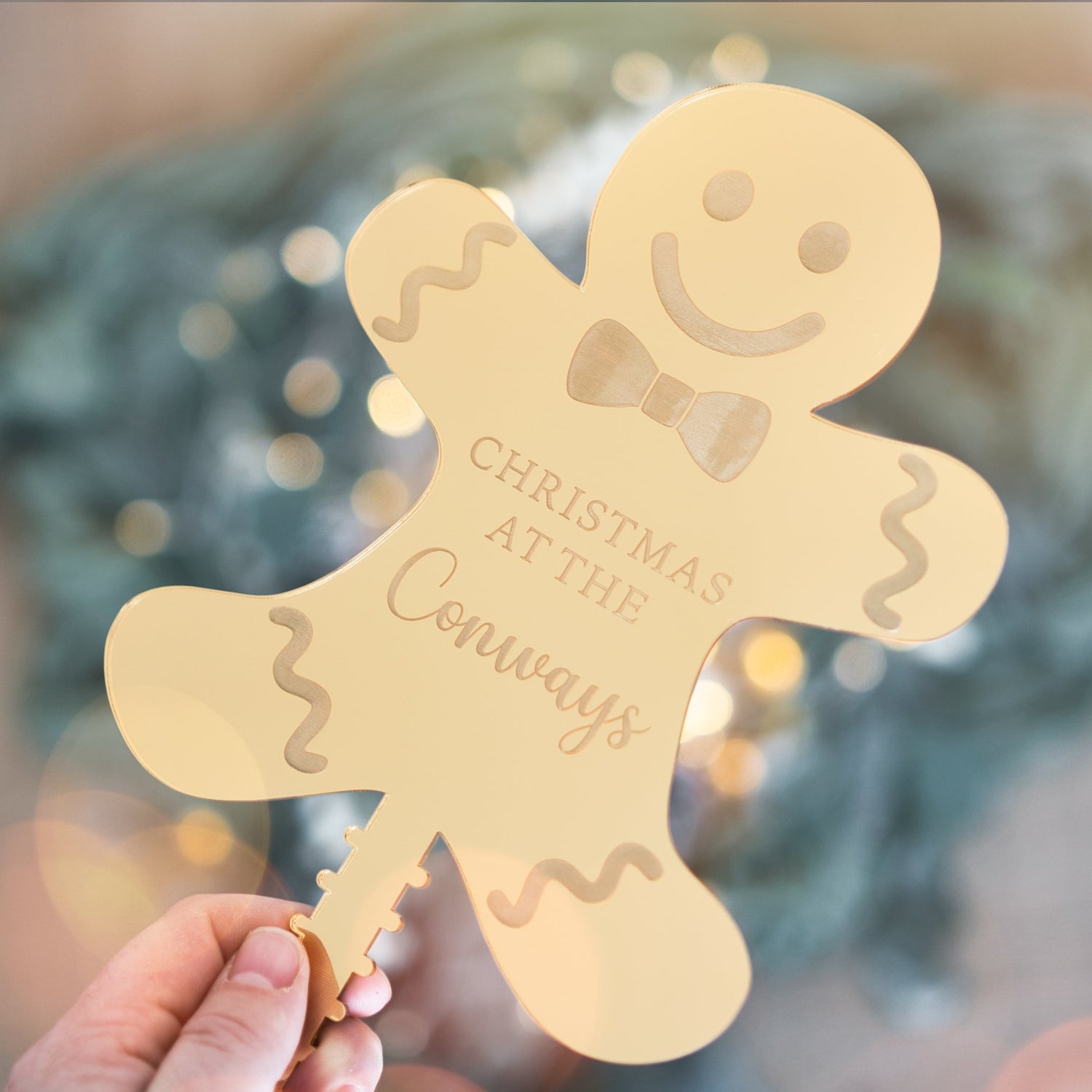 Gingerbread man Christmas Ornament