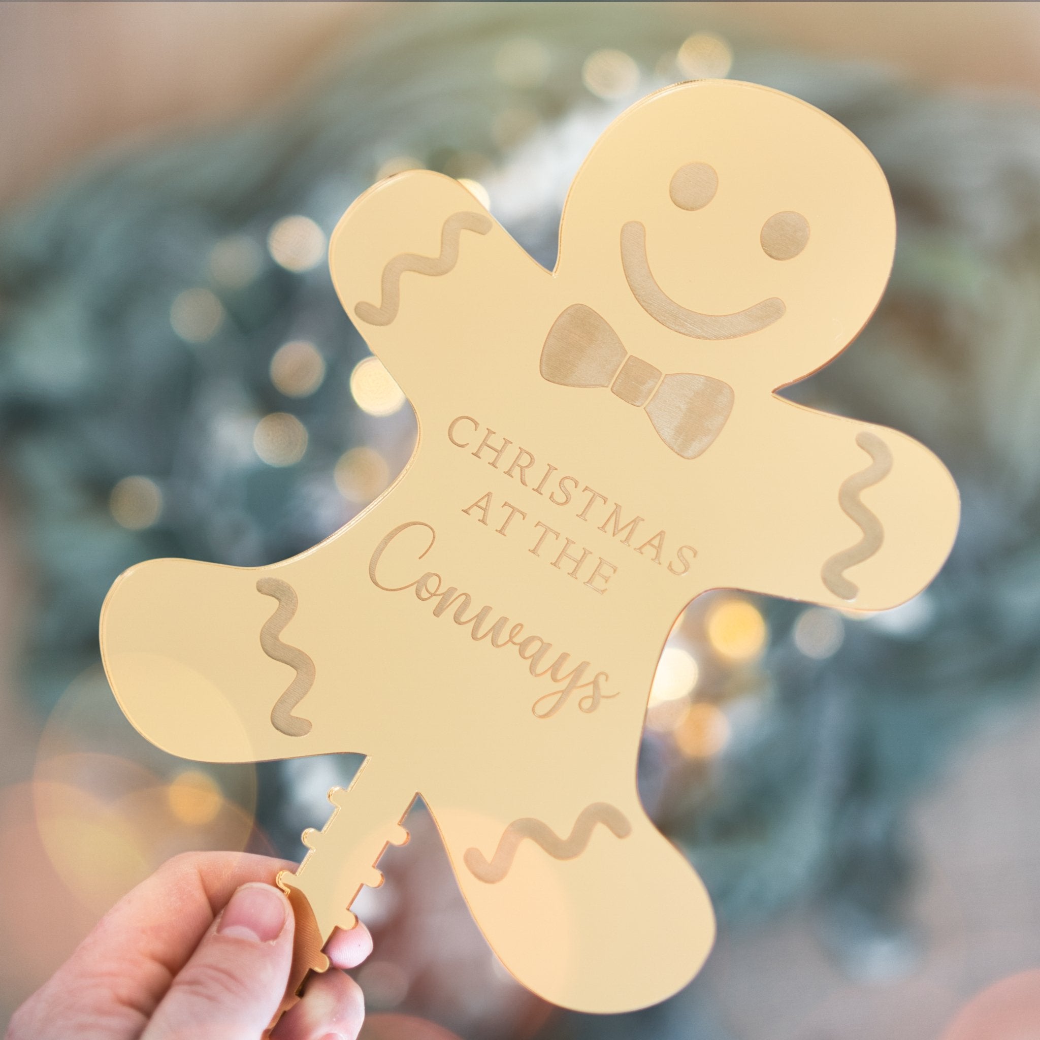 Gingerbread man Christmas Ornament