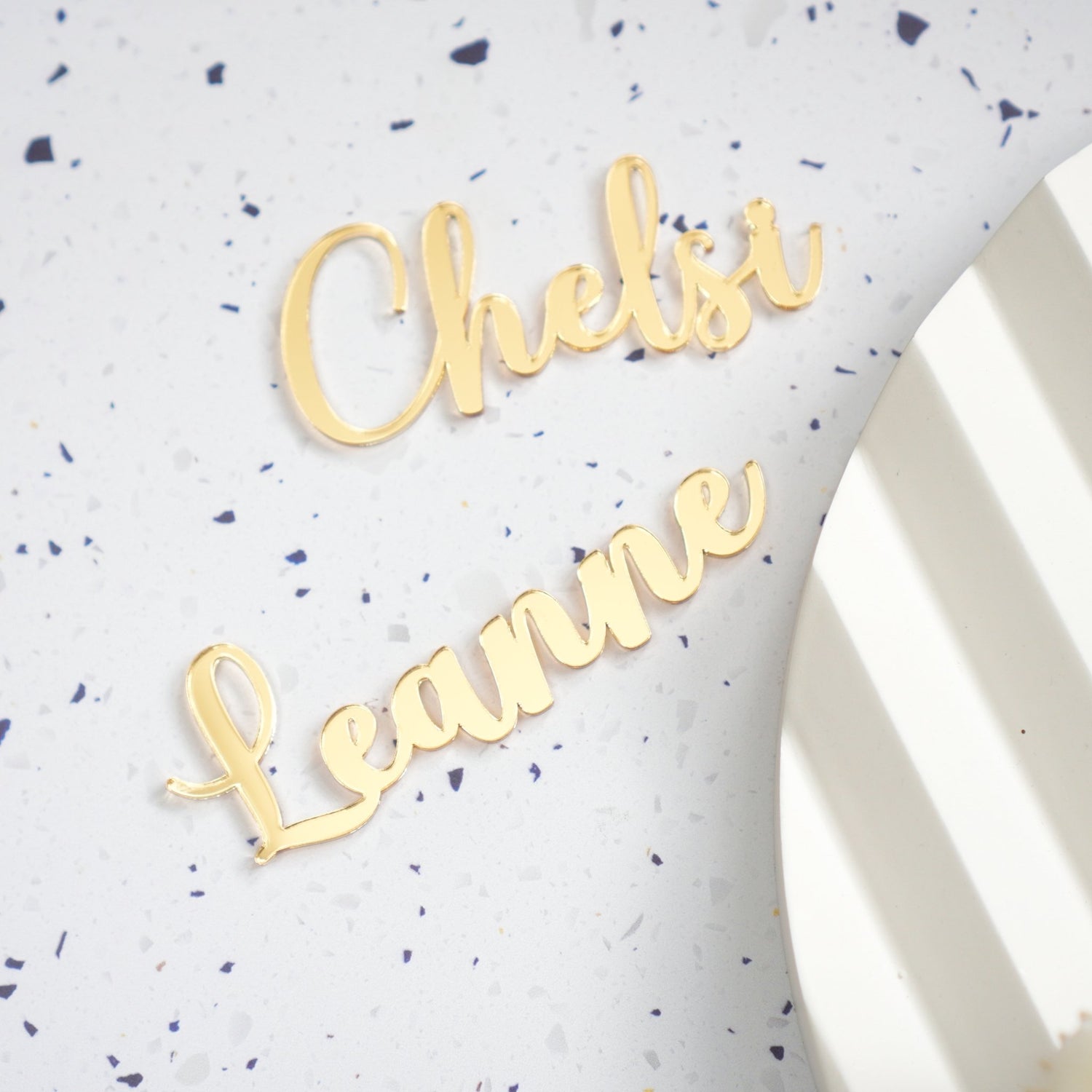 Acrylic Name Cake Charm