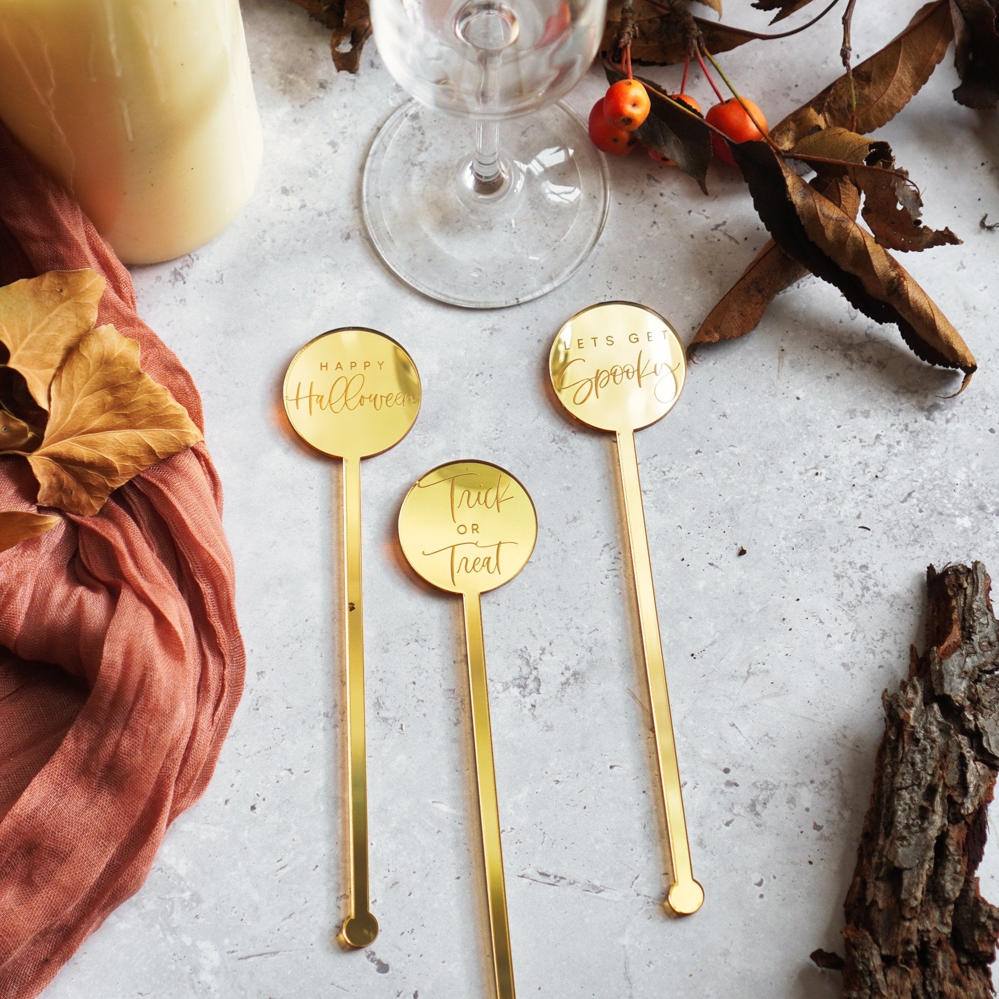 Halloween Drink Stirrers