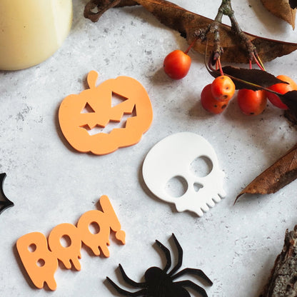 Halloween Cake Toppers Set of 6