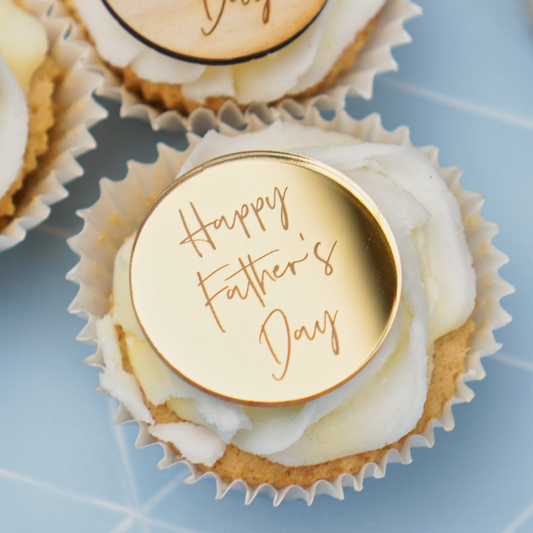Happy Fathers Day Cake Topper