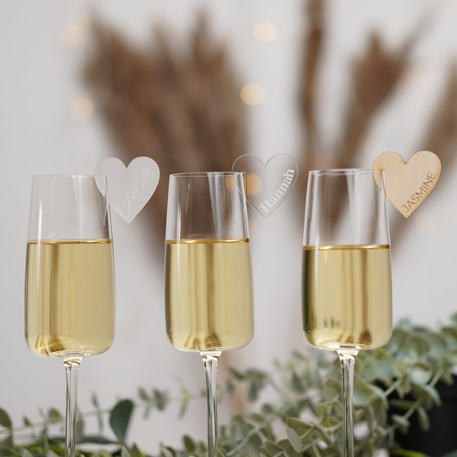 Heart Drink Charm favours