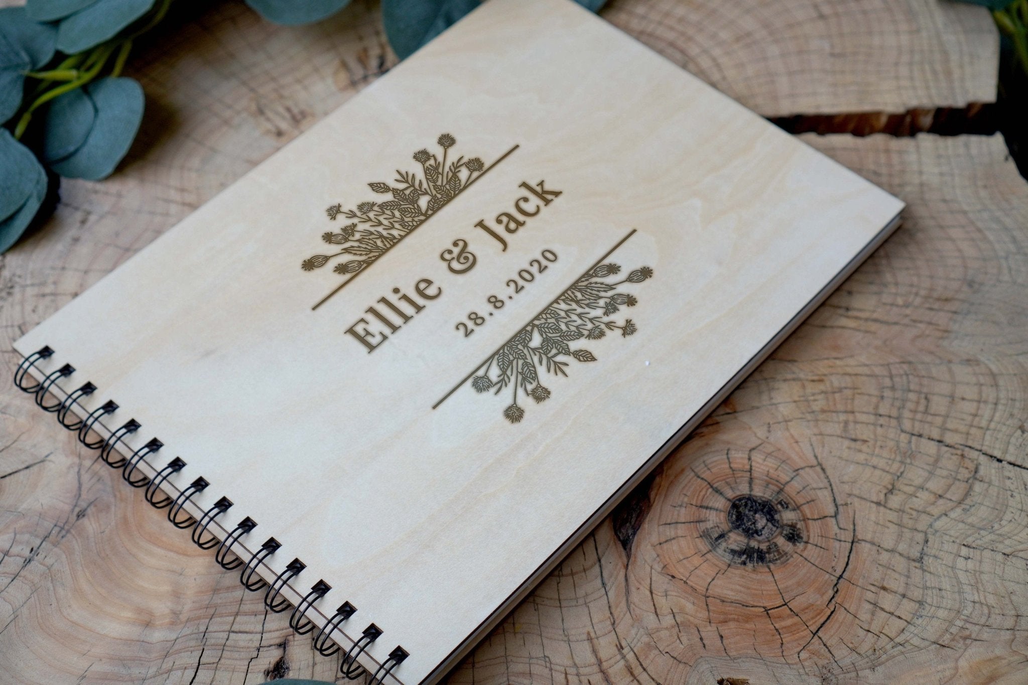 Personalised Wedding Guest Book