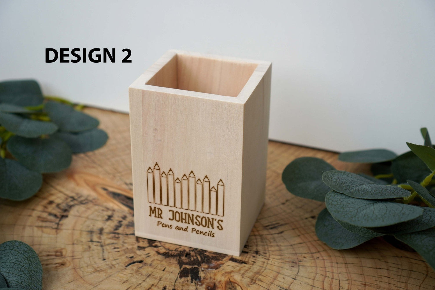 Personalised Pen Pencil Holder Pot for Teachers