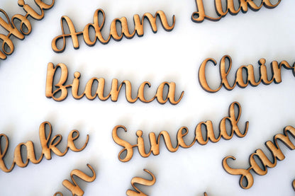 Personalised Wooden Wedding Favours