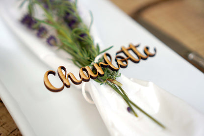 Personalised Wooden Wedding Favours