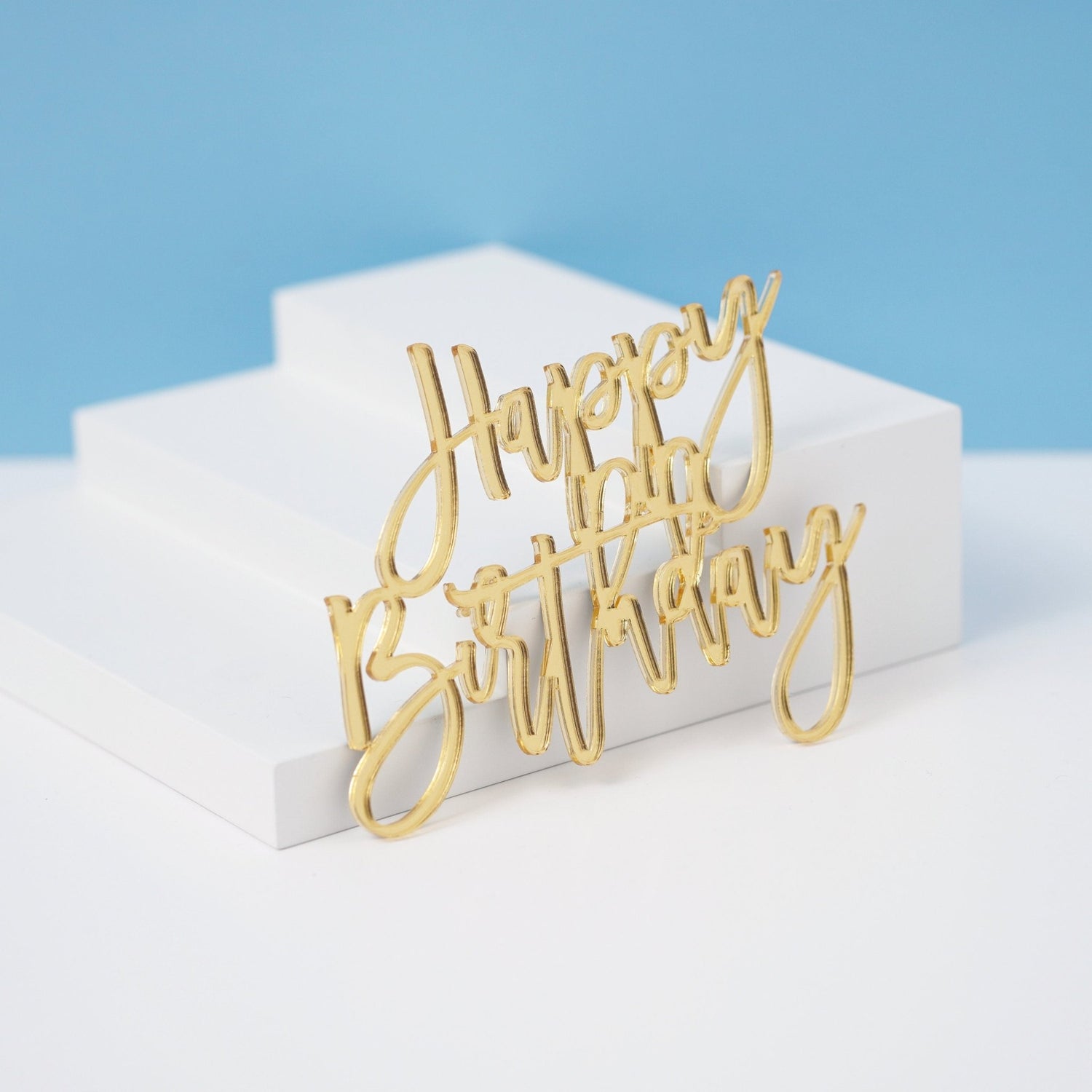 Birthday cake topper