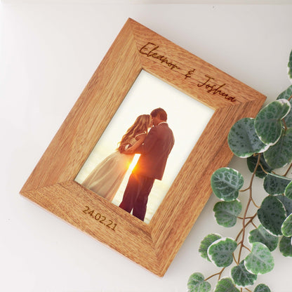 Personalised Wedding / Anniversary Photo Frame Gift