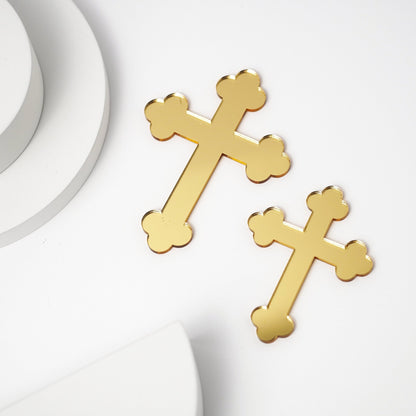 Crucifix Cross Cake Charm