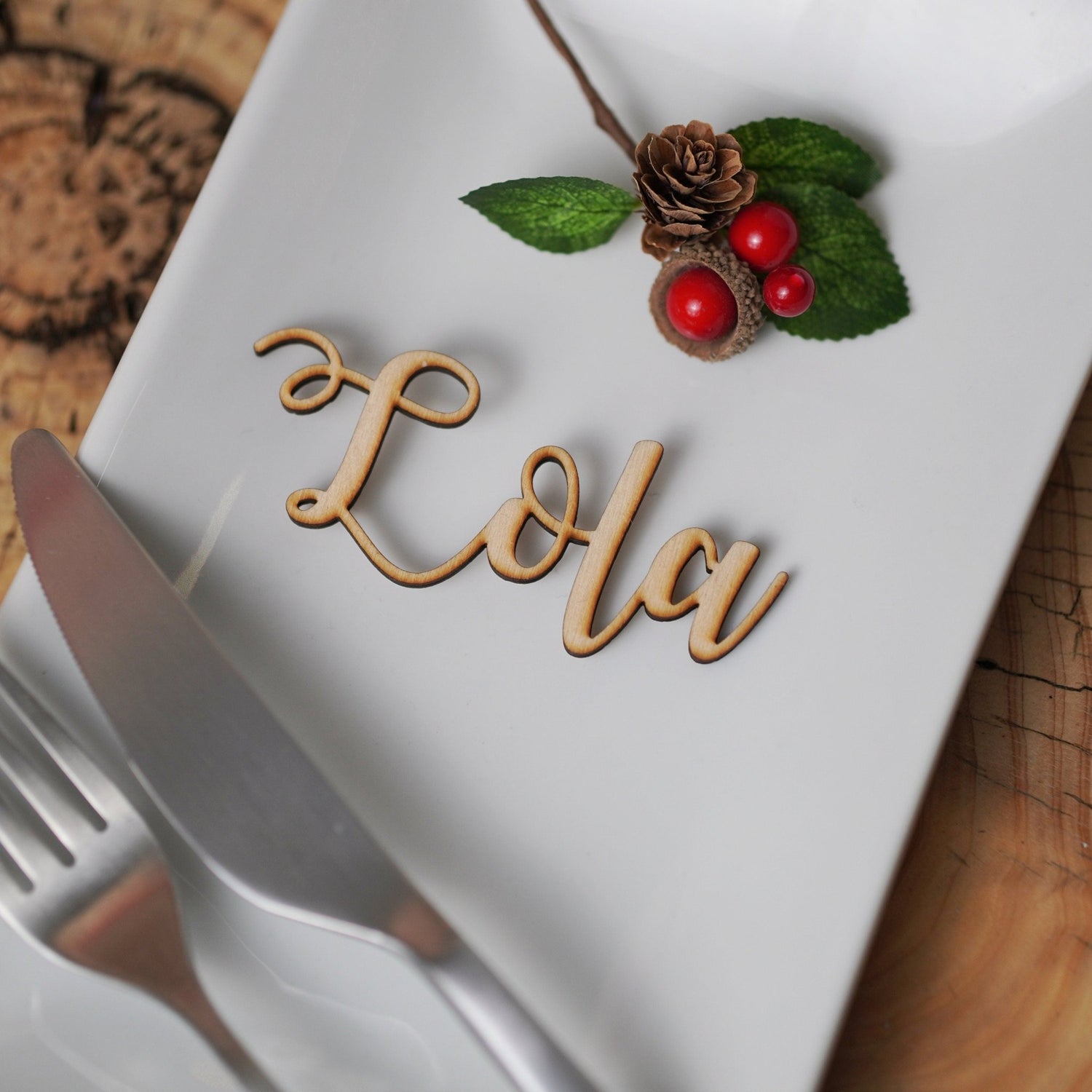 Personalised Wedding / Christmas Place Names