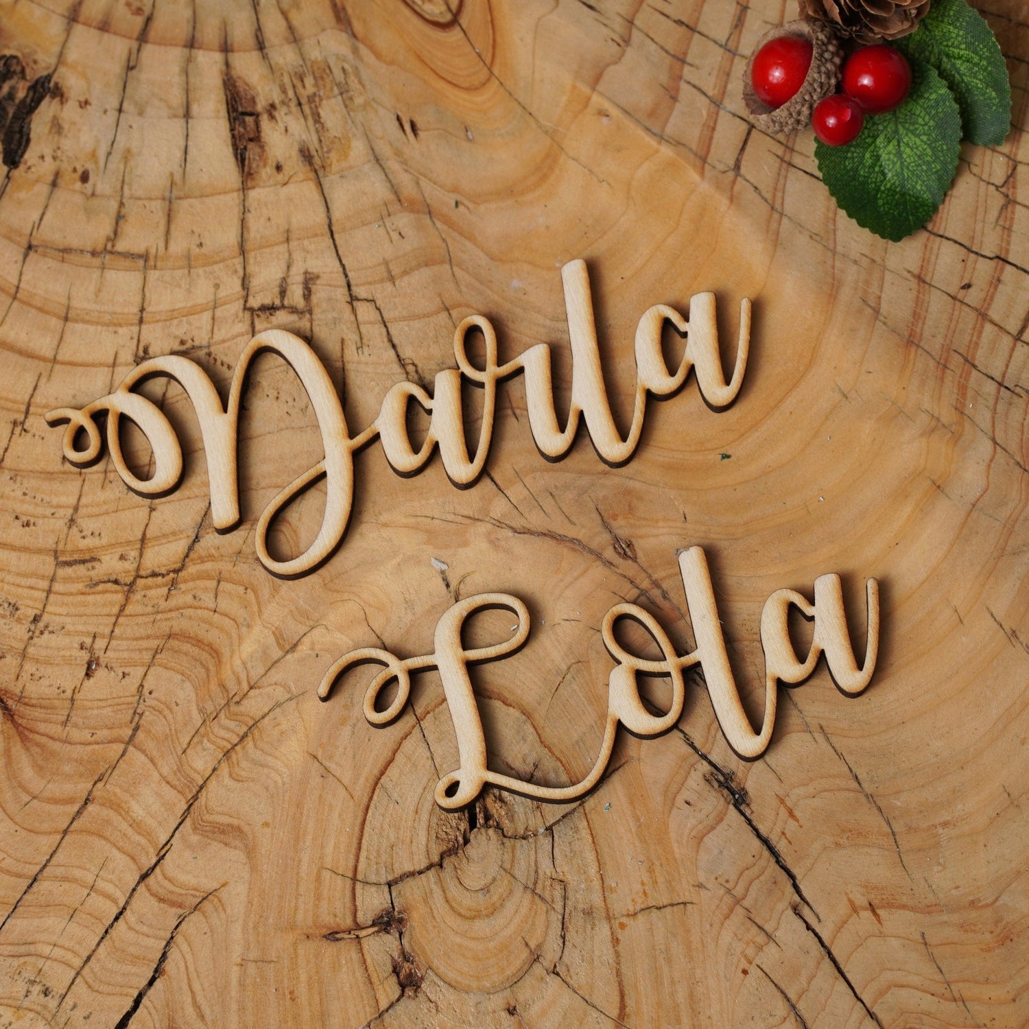 Personalised Wedding / Christmas Place Names
