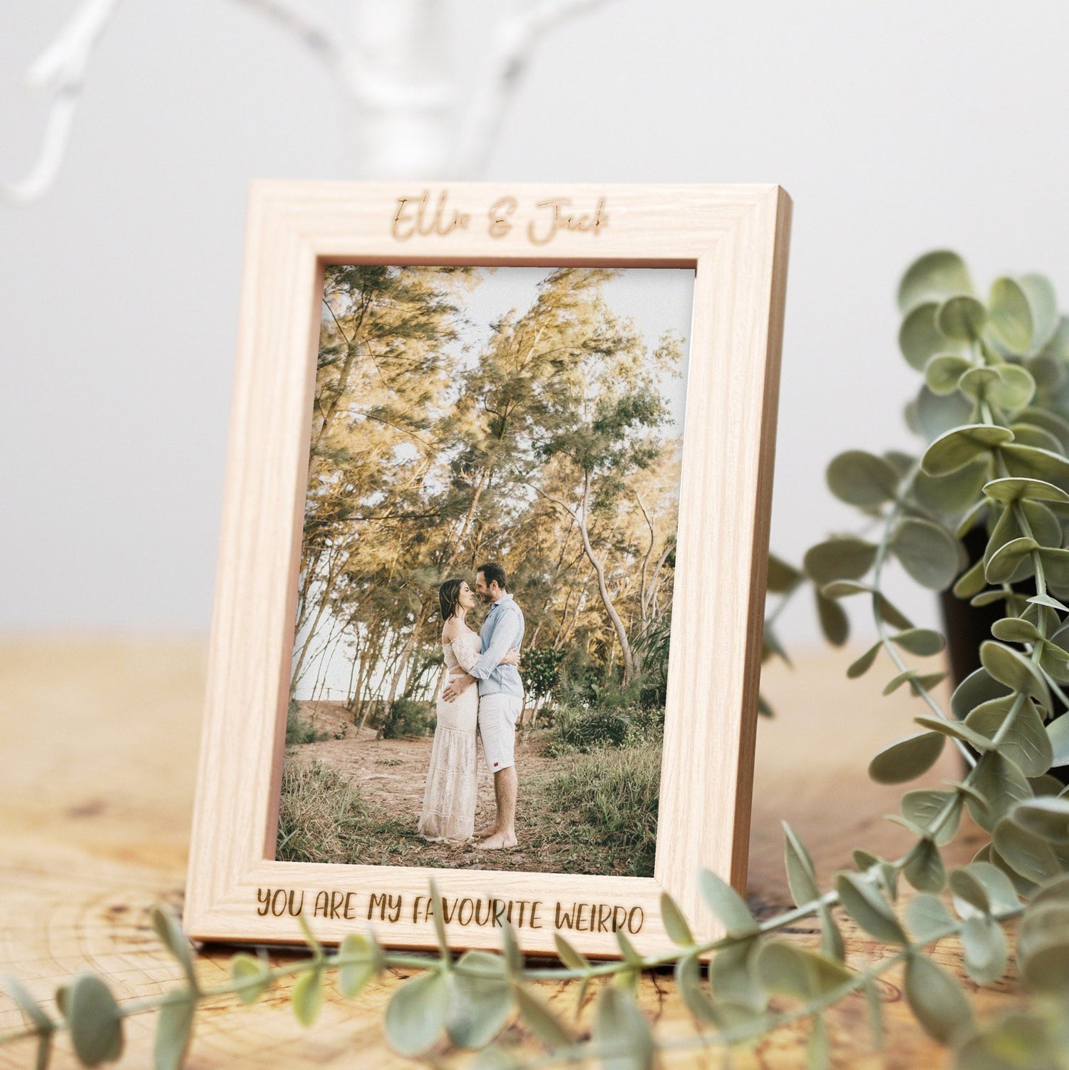 Personalised Valentines Day Photo Frame Gift