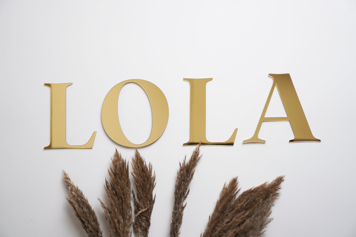 Personalised wall sign