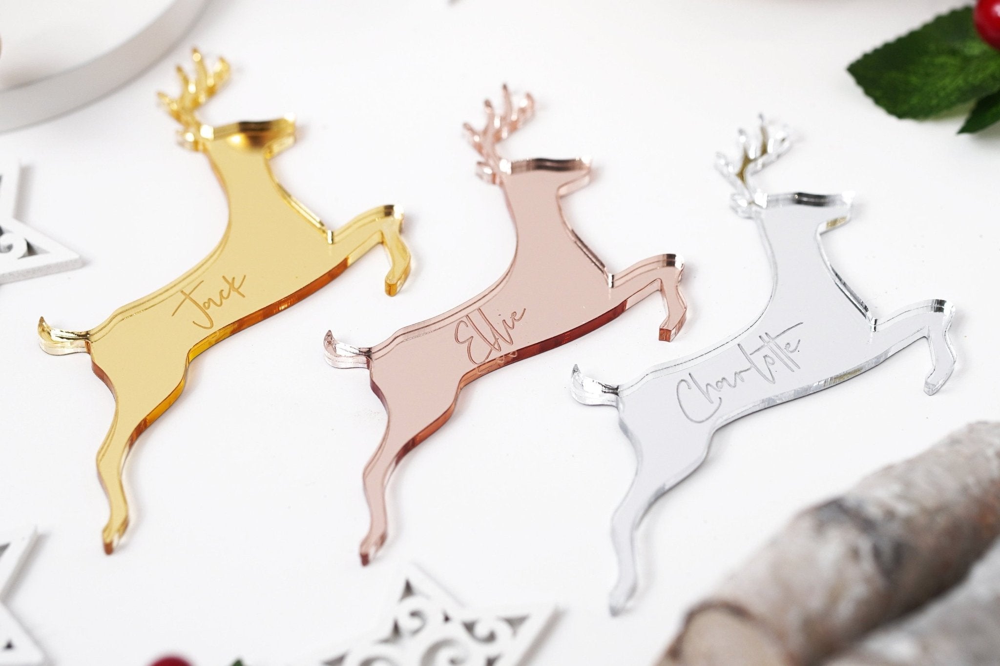 Stag Place Setting Names